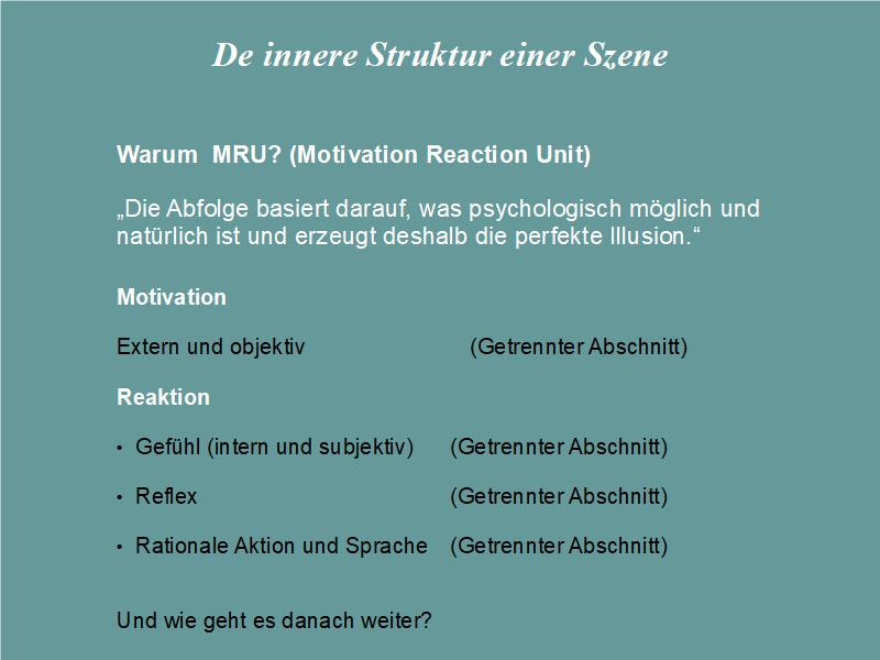 Motivation Reaction Units